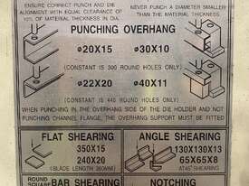 Hydraulic Punch & Shear 60T - picture1' - Click to enlarge