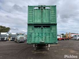 2008 Byrne Tri Axle Trailer Tri Axle Cattle Trailer - picture0' - Click to enlarge