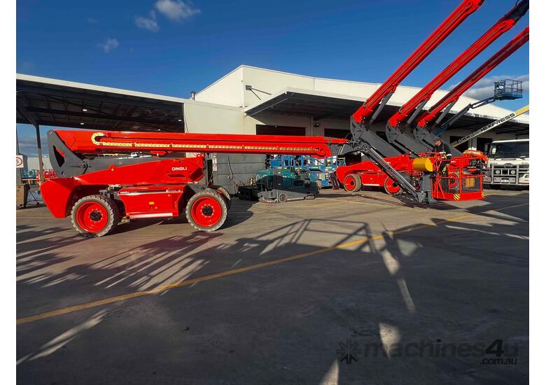 2023 Dingli 73/54 RT 28m Diesel Articulating Boom Lift - 454kg SWL