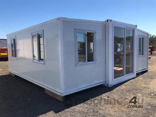 20' PORTABLE FOLD OUT CONTAINER HOUSE (UNUSED)