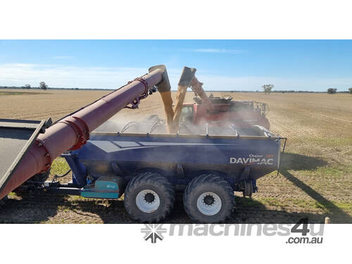 Davimac 30T Chaser Bin | Dual Axle | 900/60 R32 Tyres