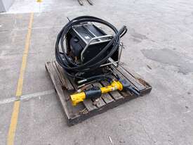 JCB Hydraulic Power Pack with Jack Hammer - picture2' - Click to enlarge