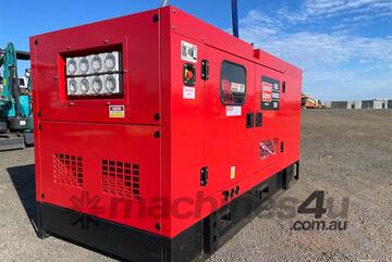 EXEQ 110KVA Silenced Diesel Generator