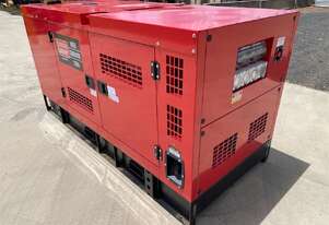 EXEQ 110KVA Silenced Diesel Generator