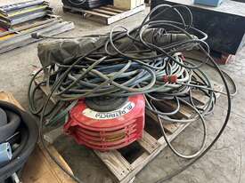 Assorted Air Hoses, Garden Hoses & Hose Reel - picture0' - Click to enlarge
