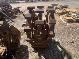 Excavator Compaction Wheel - picture0' - Click to enlarge