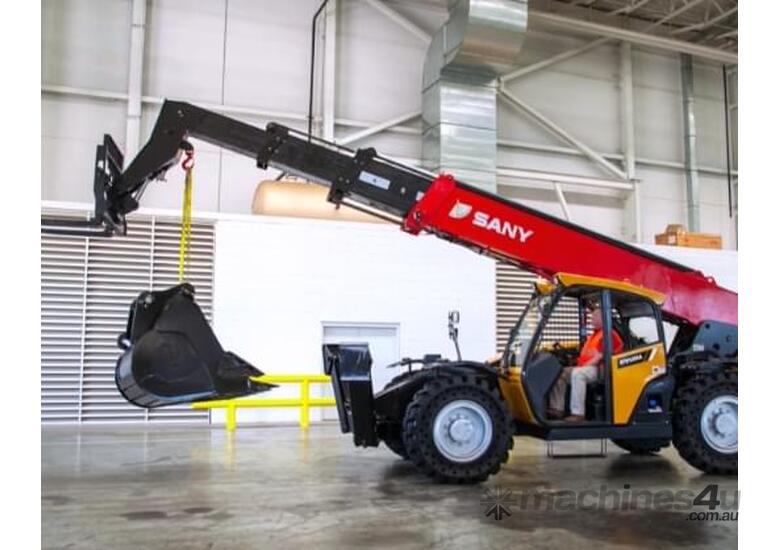 caption Sany STH1840 Telehandler | 4 Tonnes Lift Capacity + 46 Ft Lift Height