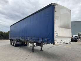 2007 Vawdrey VBS3 Tri Axle Flat Top Curtainside B Trailer - picture0' - Click to enlarge