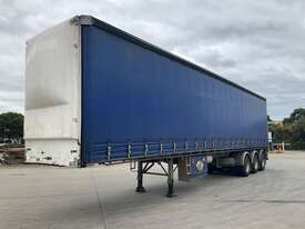 2007 Vawdrey VBS3 Tri Axle Flat Top Curtainside B Trailer - picture1' - Click to enlarge