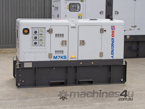 caption SG ENERGY – KUBOTA 7kVA INDUSTRIAL THREE PHASE GENERATOR
