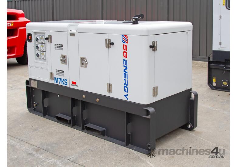caption SG ENERGY – KUBOTA 7kVA INDUSTRIAL THREE PHASE GENERATOR