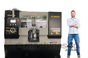 OUTSTANDING PRODUCTIVITY - Hydmech H-360A Twin Column CNC Bandsaw Auto - 360 x 360mm