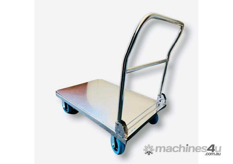 caption Stainless Steel Heavy Duty Platform Trolley 1-Tonne 900x600mm