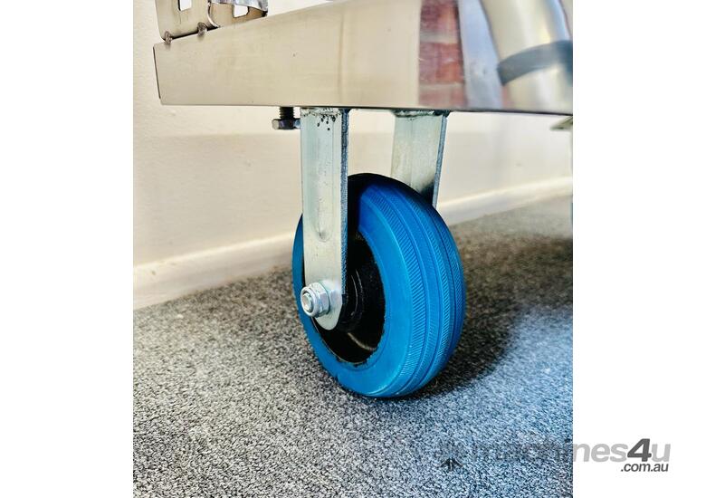 caption Stainless Steel Heavy Duty Platform Trolley 1-Tonne 900x600mm