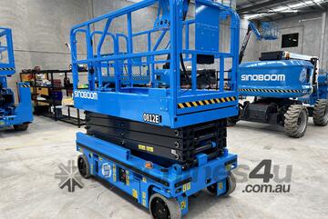 Sinoboom 8m Electric Scissor Lift 0812E - Quiet Operation for Indoor Use