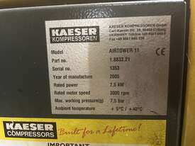 2005 Kaeser Airtower 11 Rotary Screw Compressor - picture0' - Click to enlarge