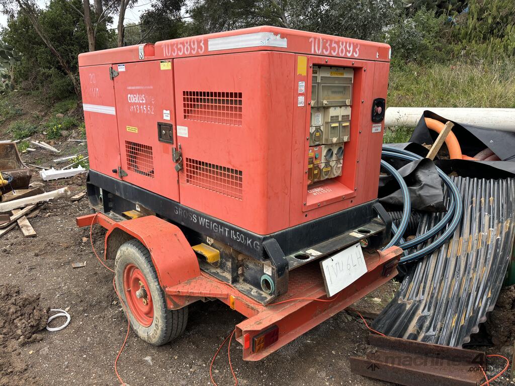 Buy Used Kubota GMS20KS Kubota GMS20KS Generator Trailer Trailers in