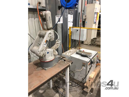 caption MUST SELL, **Motoman MRCII SV3 - High-Speed Robot Arm with Advanced Control Features