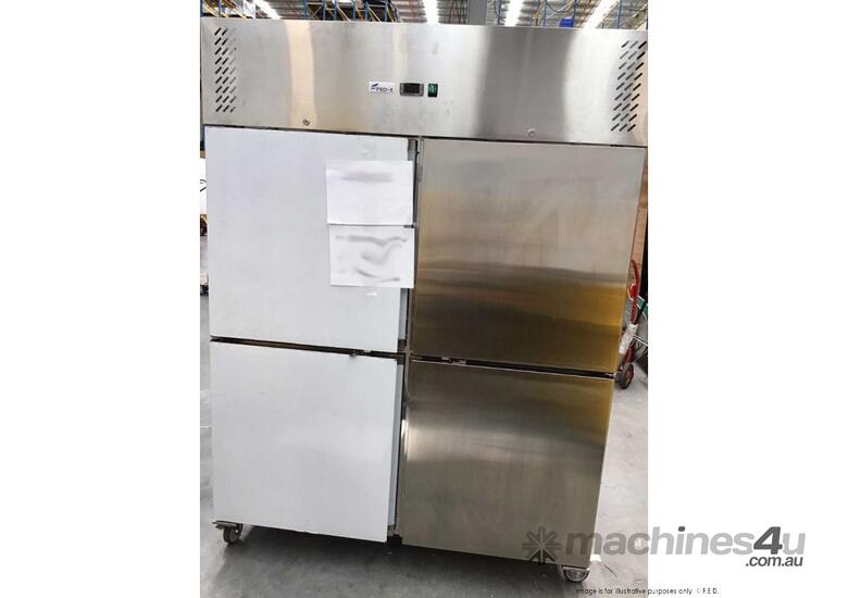FED-X S/S Four Door Upright Fridge - XURC1410S2V