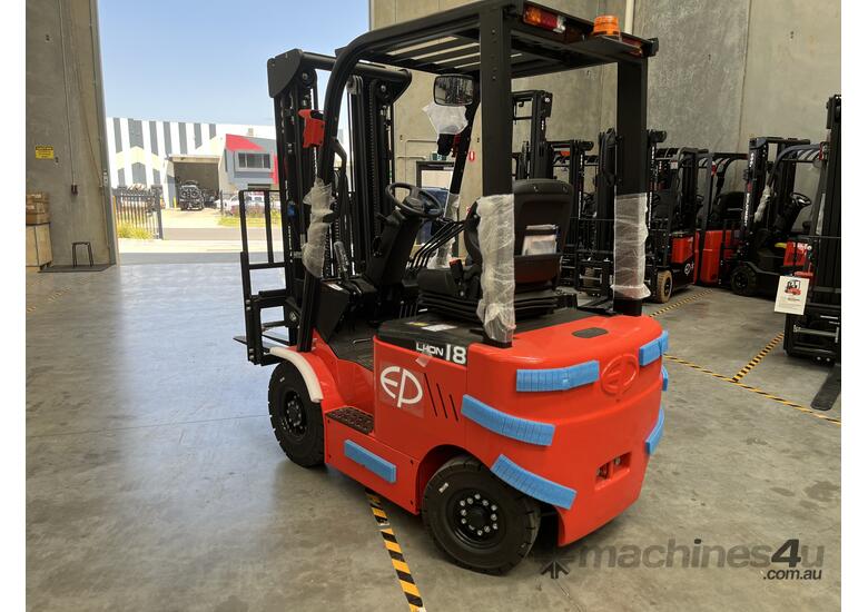 15% OFF! EP Lithium Electric 1.8T Counterbalance Forklift EFL181