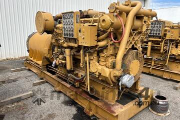 11kV CAT CATERPILLAR 3512 Diesel Generator Gen Set Electric Power 1325kVA 177hrs