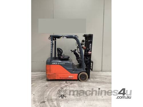 Toyota Forklift 2T Electric Container Mast - 2024 Battery (Unit#:AU352)