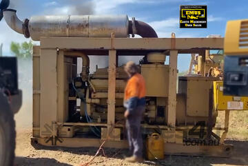 1990 Cat D348 Generator, E.M.U.S ASS108