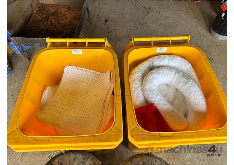 caption QTY OF SPILL KITS & PLANT NAPPY'S