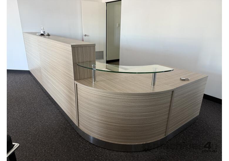 caption Reception Desk