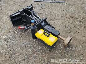 Unused Captok Post Driver to suit Mini Skidsteer Loader  - picture2' - Click to enlarge