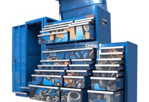 The Big Blue 544Pc Intermediate 27 Drawer Tool Kit