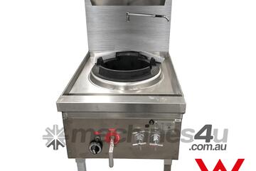 Gasmax Stainless Steel Waterless Nature Gas Single Wok Ww 1N