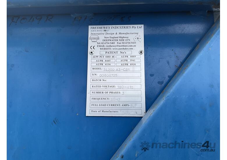 2006 3 Phase Autobaler