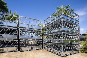 Bale Up Calf Feeders