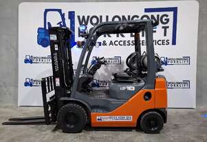 Wollongong Forklift: 2020 Toyota 1.8T LPG, 3-stage container mast, 4.3m lift!