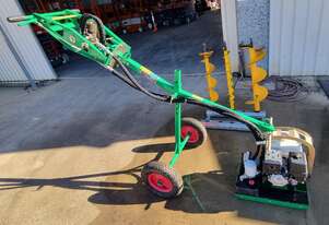 One Man Hydraulic Post Hole Borer - Red Roo One Man Hydraulic Post Hole Borer - Red Roo