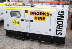 30kVA Genmac Strong G45PS Generator for Hire