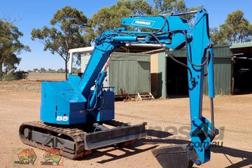 (4981) Yanmar 5ton Excavator with Knuckle Boom (Timmering, VIC)
