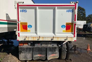 2007 BPT D4 Quad Axle Tipping Dog Trailer