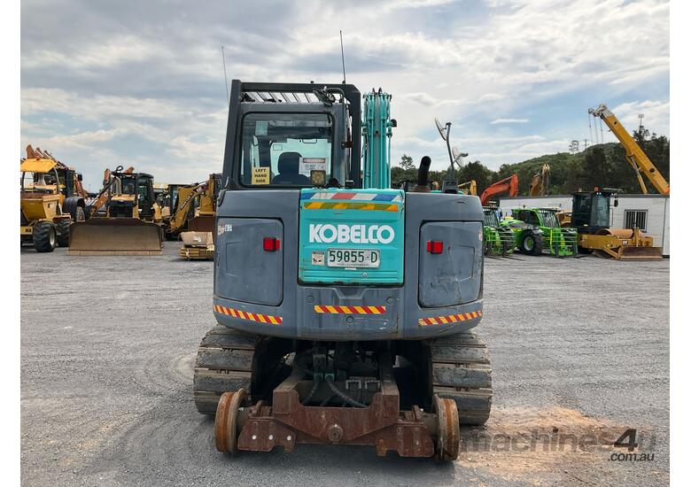 2008 Kobelco SK80MSR-2 Excavator High Rail