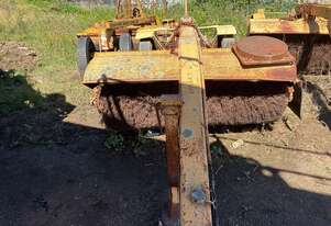 Homemade Trailer Mounted Broom