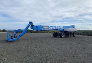 Genie SX 180H straight boom lift with fly