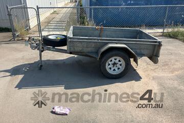 2011 PBL Trailers Single Axle Box Trailer