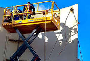 New 32ft Electric Scissor Lift - Aged Stock Special, up to 40% discount off advertised prices