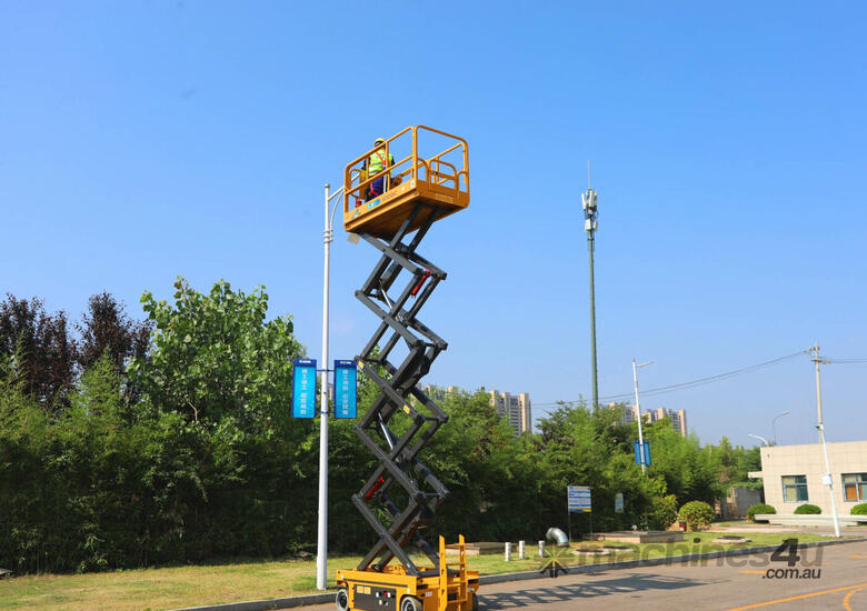 New 32ft Electric Scissor Lift - Aged Stock Special up to 40 discount off advertised prices image 2