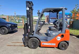Wollongong Forklift: 2020 Toyota 1.8T LPG, 2-Stage Standard Mast, 3.7m Lift!