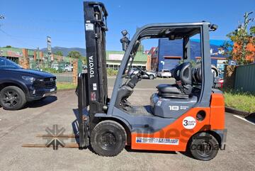 Wollongong Forklift: 2020 Toyota 1.8T LPG, 2-Stage Standard Mast, 3.7m Lift!