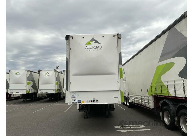 2022 Vawdrey VB S3 Tri Axle Double Drop Curtainside A Trailer