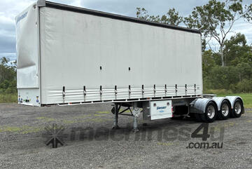 2022 Vawdrey VB S3 Tri Axle Flat Top Curtainsider A Trailer