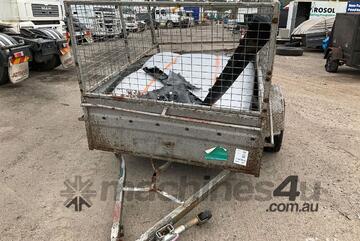 2009 ATA Trailers 7x5 Single Axle Box Trailer